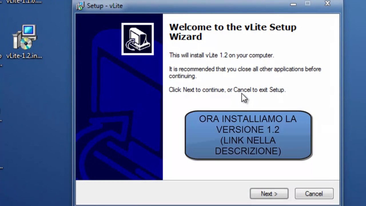 Installare vLite senza WAIK - YouTube