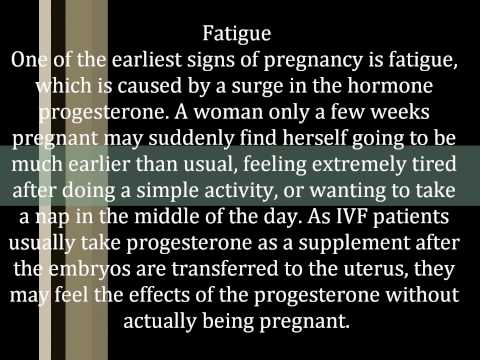 First Signs of Pregnancy Fertility Treatments