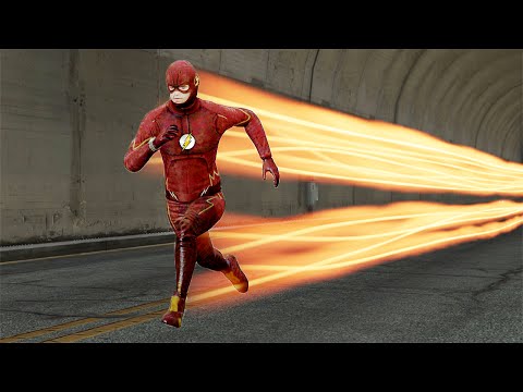 ULTIMATE FLASH SUPERHERO MOD! (GTA 5 Mods Funny Moments)