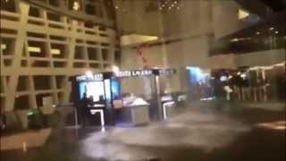 2014-3-30 香港 又一城 黑雨冰雹水舞間 Hailstones in Festival Walk, Hong Kong