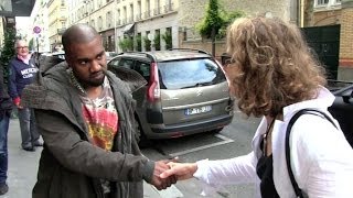 EXCLUSIVE - KANYE WEST wants to TALK more about the French and American Paparazzi