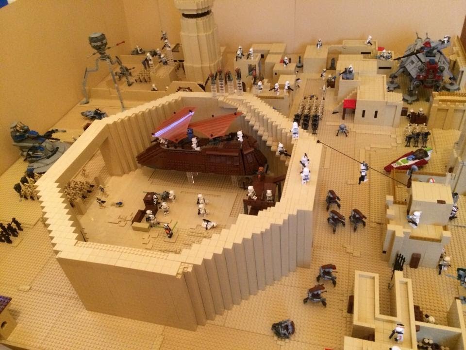 Lego Star Wars Base Great Tatooine Mos Eisley Cantina MOC 75052 - YouTube
