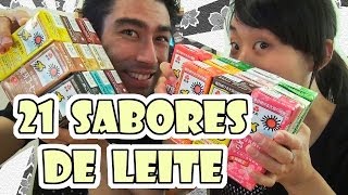 Diferentes sabores de leite de soja do Japão - Japão Nosso De Cada Dia