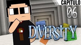 Minecraft: Mapa Diversity con ALK4PON3 Ep. 6 "El Escape del Cubo"