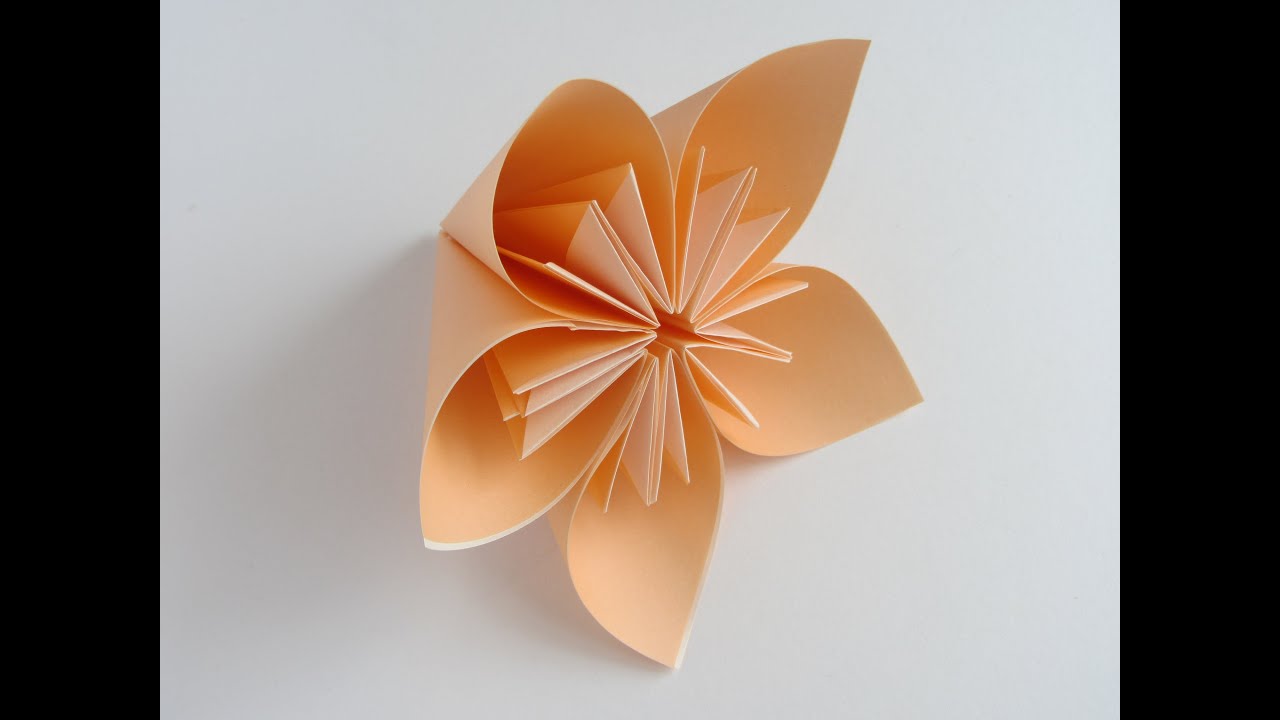 Origami Kusudama Flower - YouTube