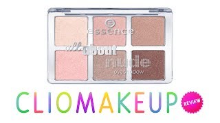 Review Recensione ALL About NUDE  Essence Palette