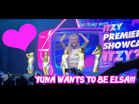 ITZY giving FIVE HEARTS each for MIDZYS |FUNNY GUESSING GAME |YUNA WANTS TO BE ELSA| SHOWCASE MANILA