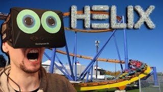 CRAZIEST ROLLERCOASTER | Helix the Next Level with the Oculus Rift