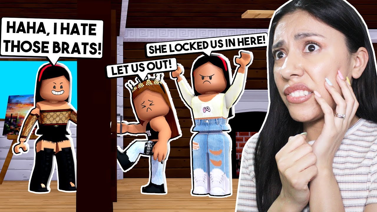 Our Evil Step Mom Locked Us In Our Bedroom Roblox Roleplay