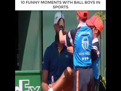 #10 Funny Moment with Ball boys in sports