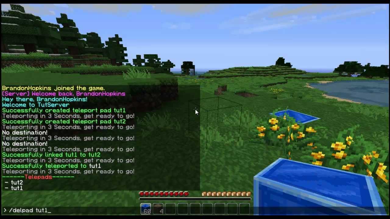 Bukkit Plugin Tutorial: TelePads - Simple Teleportation System ...