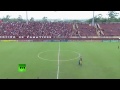 Fuertes choques en Brasil entre hinchas del Vasco da Gama y el Paraenense