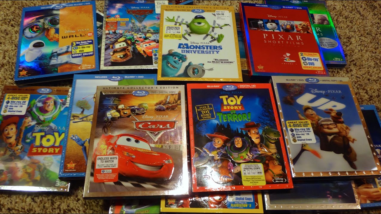 My+Disney+DVD+Collection:+Pixar+Movies.
