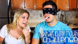 WHAT'S IN MY MOUTH CHALLENGE