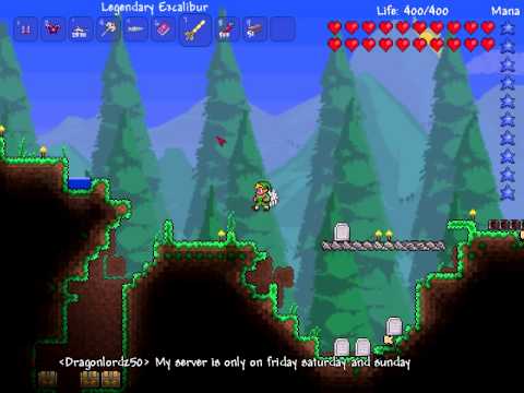 Terraria Server 1.1.2 Cracked - YouTube