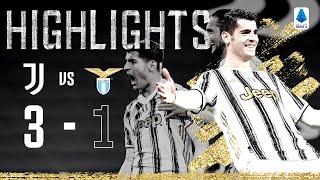 Juventus 3-1 Lazio | Morata Brace Seals Comeback Win! | Highlights