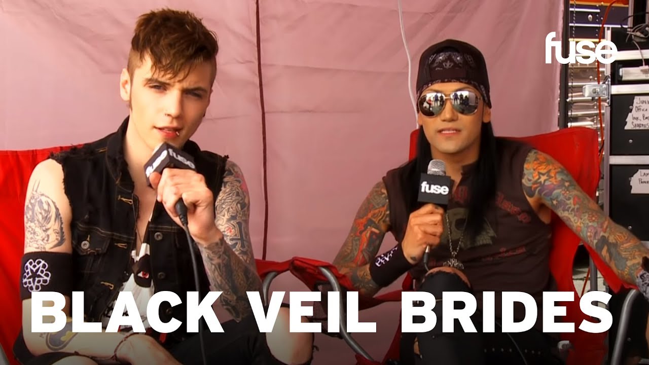 Black Veil Brides Tattoo Tour - Warped Tour 2013 - YouTube