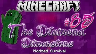 "CACTUS QUEST" | Diamond Dimensions Modded Survival #85 | Minecraft