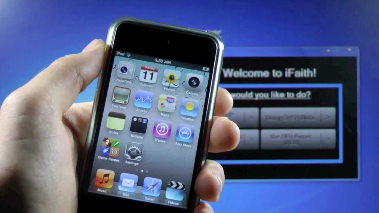 iFaith - Backup Any SHSH Firmware Blob iPhone 4/3Gs iPod Touch 4G/3G ...