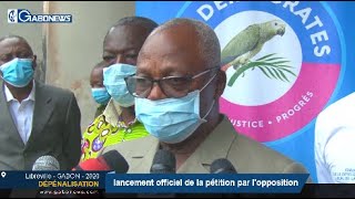 GABON / DÉPÉNALISATION : lancement officiel de la pétition par l’opposition