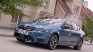 New Skoda Octavia 3 RS 2013 - driving scenes from first ad