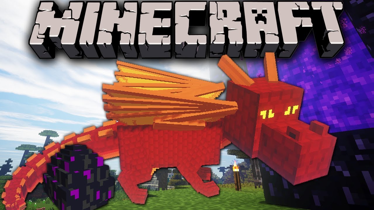 Minecraft: Zoo Keeper - Baby Red Dragon Hatch - Ep. 5 Dragon Mounts, Mo