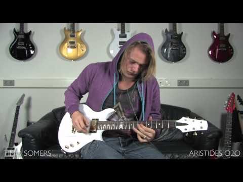 Aristides 020 guitar played by Timo Somers