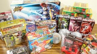 トイザらスで大量買い！初回限定HFアキレス 獣電池チョコ 獣電竜ソフビ エヴァQフィギュア ガシャポンウルトラマン 食玩 ジャイロゼッター ダイヤロボ