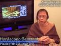 Video Horscopo Semanal PISCIS  del 20 al 26 Julio 2008 (Semana 2008-30) (Lectura del Tarot)