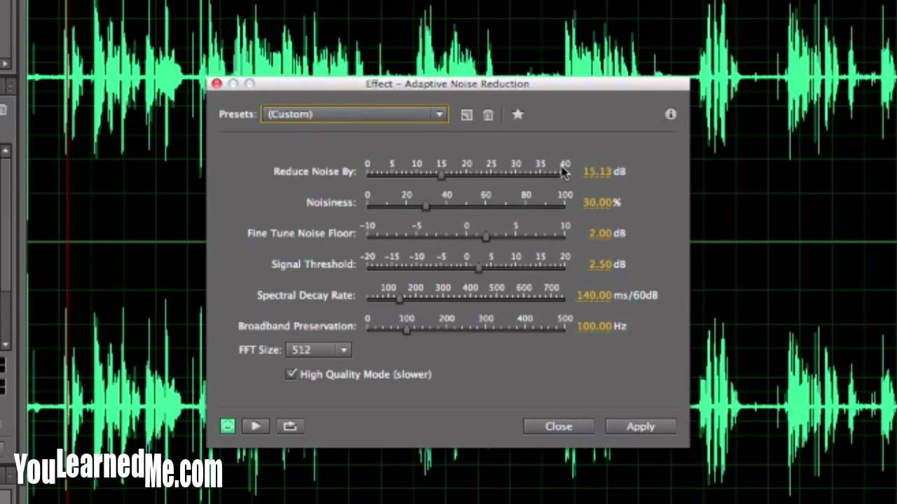 remove hiss with soundsoap