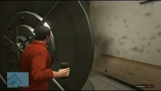 #214【GTA5】銀行を細部まで探索してみた!!