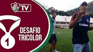 O duelo - Fred e Renato se enfrentam após treino nas Laranjeiras