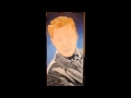 Errol Flynn portrait acrylique