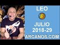 Video Horscopo Semanal LEO  del 15 al 21 Julio 2018 (Semana 2018-29) (Lectura del Tarot)