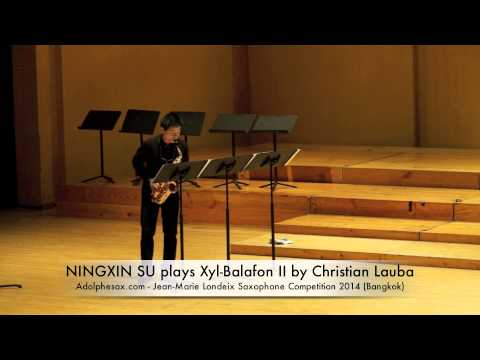 NINGXIN SU plays Xyl Balafon II by Christian Lauba