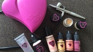 Makeup Secret Airbrush DIVA 噴槍示範