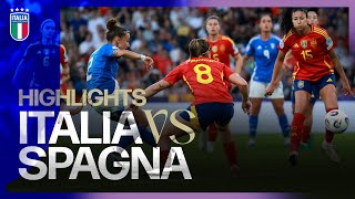 Highlights: Italia-Spagna 1-3 | Women's EURO 2025