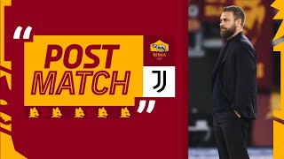 “Soddisfatto della prestazione e dell’atteggiamento” | DANIELE DE ROSSI AL TERMINE DI ROMA-JUVENTUS