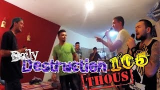 Daily Destruction Thous 105 - Epic Rap Battles! Piter-G y Cyclo Vs. Tiparraco y Thous