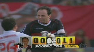 Amazing Free Kick -  Rogerio Ceni - Vitória 2 x 2 São Paulo - Brasileirão - 14/07/2013