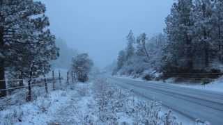 Nieva en Sierra de Arteaga