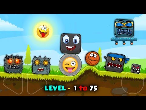 RED BALL 4 - "FUNNY SUPERSPEED" Level 1 to 75 with Basket Ball
