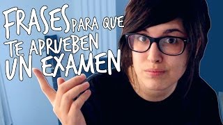 Frases Para Que Te Aprueben Un Examen