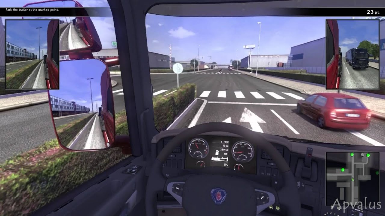 scania truck driving simulator screensots hd