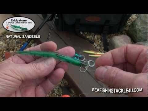 Eddystone eels in action the top bass fishing lures