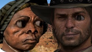 O cowboy e a negona! - Red Dead Redemption