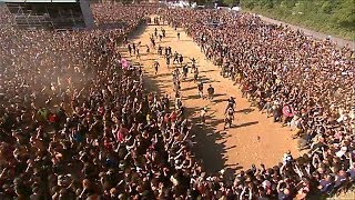 DAGOBA : HUGE WALL OF DEATH - HELLFEST 2014