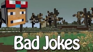 Minecraft - Race To The Moon - Bad Jokes! [12]