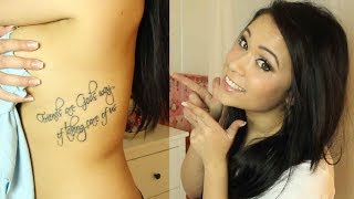 MEIN TATTOO! RIPPEN, GESCHICHTE, SCHMERZEN | Sandy Lee