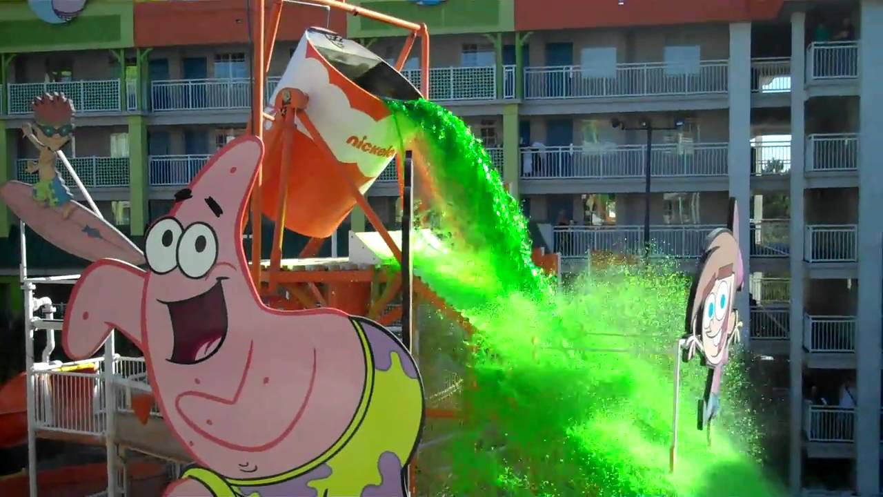 Slime Time the Nickelodeon Hotel Orlando Florida YouTube